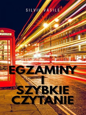cover image of EGZAMINY I SZYBKIE CZYTANIE
